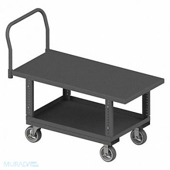 GRAINGER APPROVED Platform Truck 2000lb 41 in to 51 in H, 49DP02