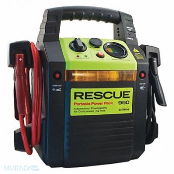 QUICKCABLE Portable Power Pack 6 ga. Cable 12VDC, 49EK07