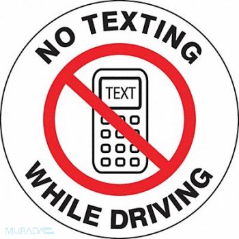 ACCUFORM Safety Label 2 in x 2 in Vinyl PK5, 49EL19