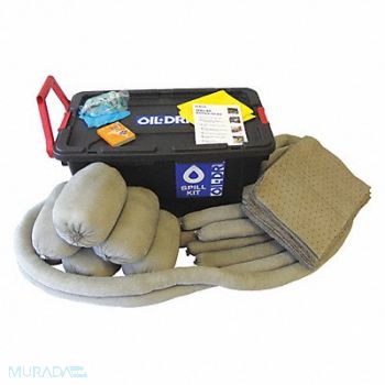 OIL-DRI Spill Kit Universal Gray, 49EL26