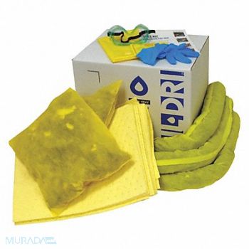 OIL-DRI Spill Kit Refill Universal Yellow, 49EL37