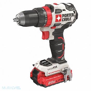 PORTER CABLE Drill Cordless 1800 RPM 20V DC, 49EN13