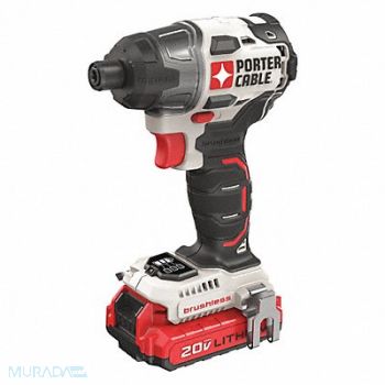 PORTER CABLE Impact Driver Pistol Grip 20VDC, 49EN14