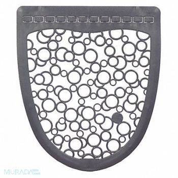 TOUGH GUY Urinal Mat Gray Unscented 20 3/8 in PK6, 49EV65