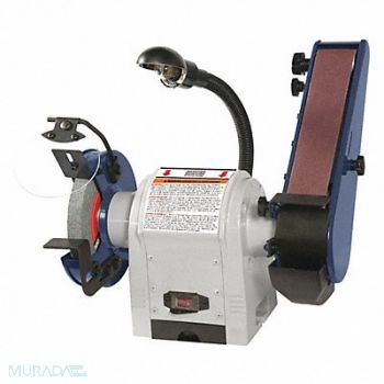 DAYTON Combo Belt and Bench Grinder 120V, 49H006