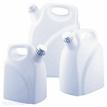LAB SAFETY SUPPLY Jerrican HDPE 9.993L Screw On, 49H014