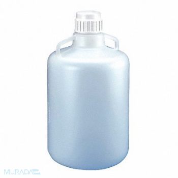 LAB SAFETY SUPPLY Carboy PP 19.98L Screw On, 49H029