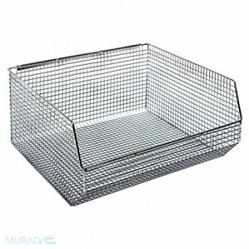 QUANTUM STORAGE SYSTEMS Hng and Stk Bn Chrome StlWrMsh 7 in, 49H195