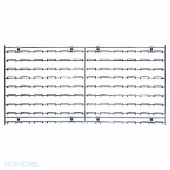 QUANTUM STORAGE SYSTEMS Louvrd Pnl 1inx36inx18in LdCap 175lb, 49H198