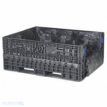 ORBIS Clps Bulk Ctr Black Solid 62 1/2 in, 49H265