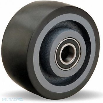 GRAINGER APPROVED PUR Tread on Iron Core Wheel 4, 49H454