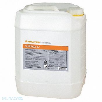 WALTER SURFACE TECHNOLOGIES Weld Cleaning Electrolyte 5 L Carboy, 49H749