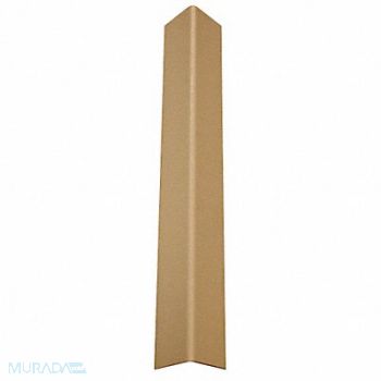 PAWLING CORP Corner Guard Taped 1-1/2x96 in Tan, 49JN86