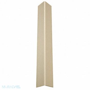PAWLING CORP Corner Guard Taped 1-1/2x96in. Champagne, 49JN90