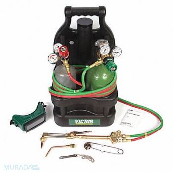 VICTOR 11pc Gas Welding Outfit, 49JP38