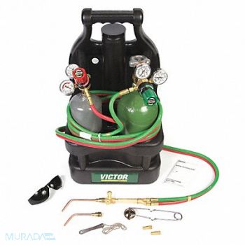 VICTOR 9pc Gas Welding Outfit, 49JP40