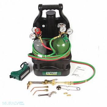 VICTOR 11pc Gas Welding Outfit, 49JP42