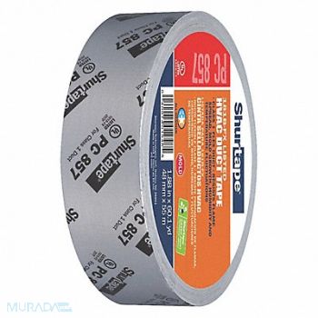 SHURTAPE Duct Tape Silver 1 7/8 in x 60 yd 14 mil, 49JR18