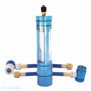 AIRSEPT A/C Oil Injector 9 in Steel, 49JR86