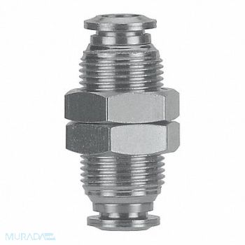 AIGNEP USA Bulkhead Mender SS 6mm Tube 250 psi, 49JX84