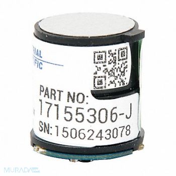 INDUSTRIAL SCIENTIFIC Large Replacement Sensor CO H2S, 49JZ99