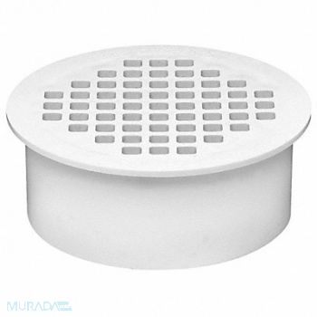 OATEY Snap-In Drain PVC White 4-1/2 in., 49K219