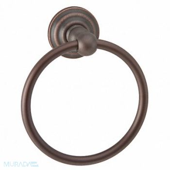 TAYMOR Towel Ring Zinc Bronze 6 5/8 in w, 49K627