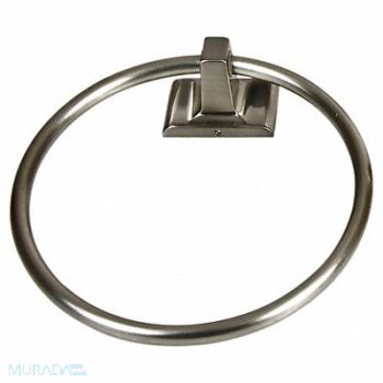 TAYMOR Towel Ring Zinc Satin Nickel 6 in w, 49K659