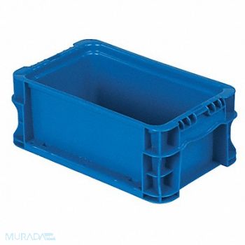 ORBIS H6169 Straight Wall Container Blue Solid HDPE, 49K903