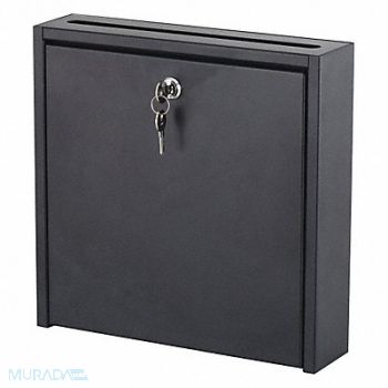 SAFCO Interoffice Mail Box 12 H Steel Black, 619V88