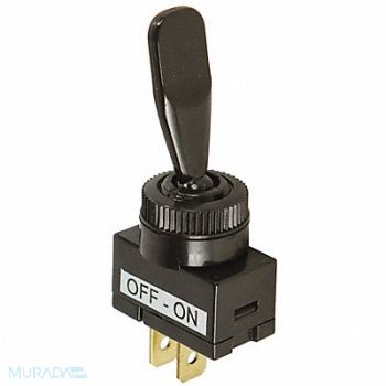 BATTERY DOCTOR Toggle Switch SPST Black Panel Mount, 49LX03