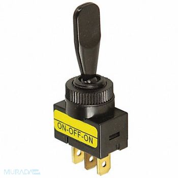 BATTERY DOCTOR Toggle Switch 1/4 Male Terminal Black, 49LX05