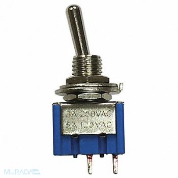 BATTERY DOCTOR Toggle Switch SPST 3/15 Male Terminal, 49LX10