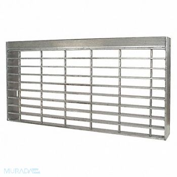 GRAINGER APPROVED Stair Tread Serrated 30 in Tread W, 49N566