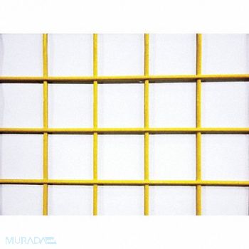 GRAINGER APPROVED Wire Mesh Yellow Coarse 4 ft W 96 L, 49N661