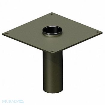 OZ LIFTING PRODUCTS Mounting Base 1200 lb Steel, 49P539