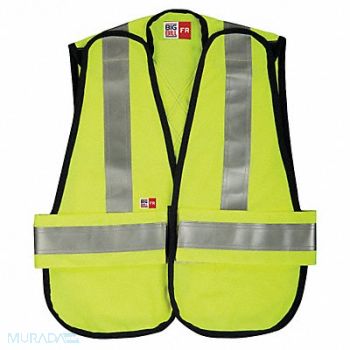 BIG BILL Flame-Resistant Vest OSFA Yellow, 49R130