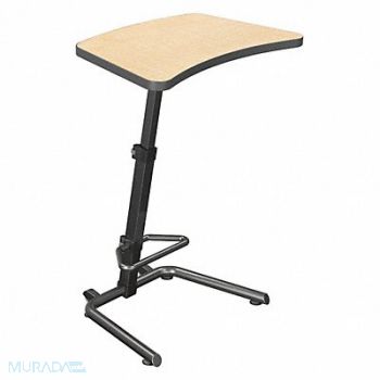 BALT Student Desk 26 to 43 H Fusion Maple, 49RP75