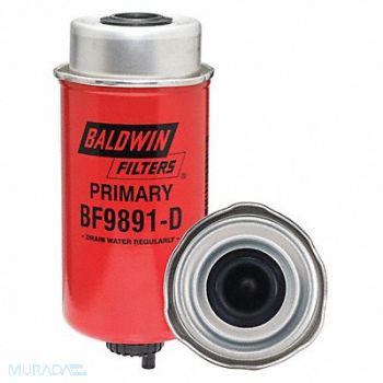 BALDWIN FILTERS Fuel Filter 7-11/16 x 3-3/16 x 7-11/16In, 49T305