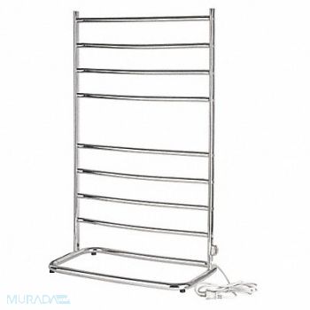 SEE ALL INDUSTRIES Towel Warmer Chrome 105 W 25 in W, 49T404