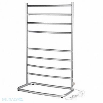 SEE ALL INDUSTRIES Towel Warmer Satin Nickel 105 W 25 in W, 49T405