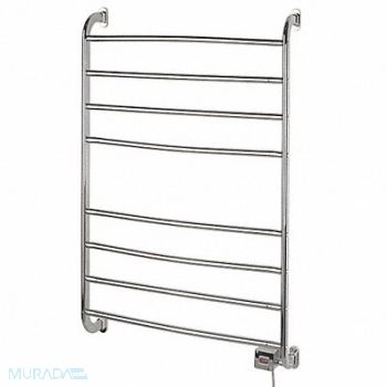 SEE ALL INDUSTRIES Towel Warmer Chrome 105 W 24 in W, 49T408