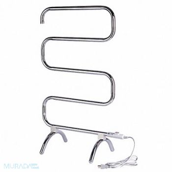 SEE ALL INDUSTRIES Towel Warmer Chrome 80 W 24 in W, 49T410