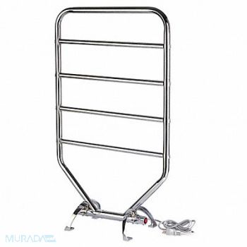 SEE ALL INDUSTRIES Towel Warmer Chrome 80 W 21 in W, 49T412