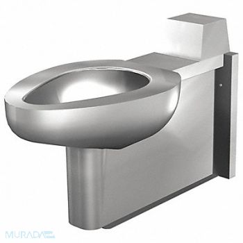 ACORN Prison Toilet SS Back Spud Floor Mount, 49T885