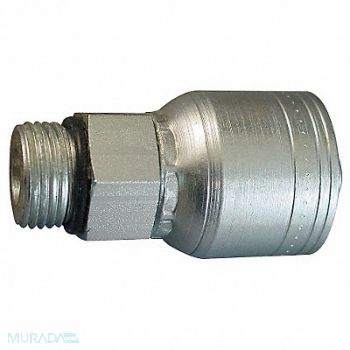 EATON WEATHERHEAD Crimp Fitting 1/2 I.D. 7/8 F ORB, 20JV94