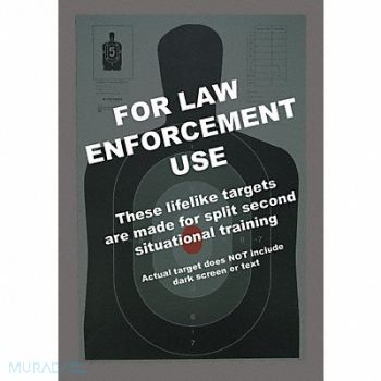 ACTION TARGET Silhouette Target PK50, 49U328