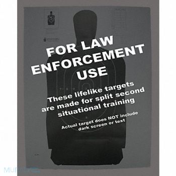 ACTION TARGET Silhouette Target PK50, 49U329