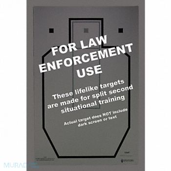 ACTION TARGET Combat Shooting Tactics Target PK100, 49U412