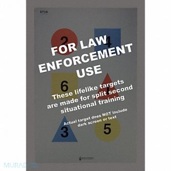 ACTION TARGET Color Discretionary Target PK100, 49U413